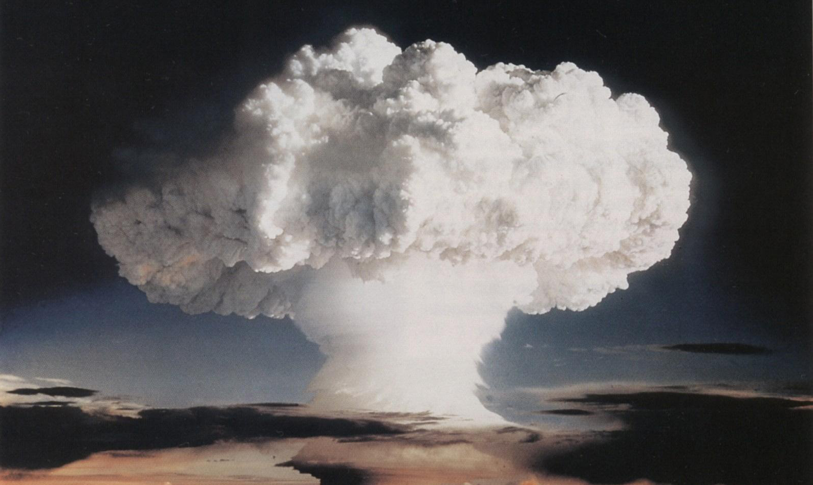 Hydrogen bomb explosion